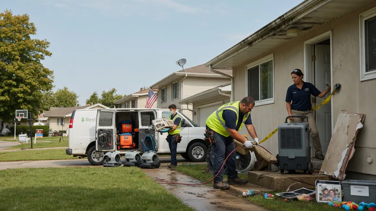 Water Damage Restoration in Macksburg, IA near me